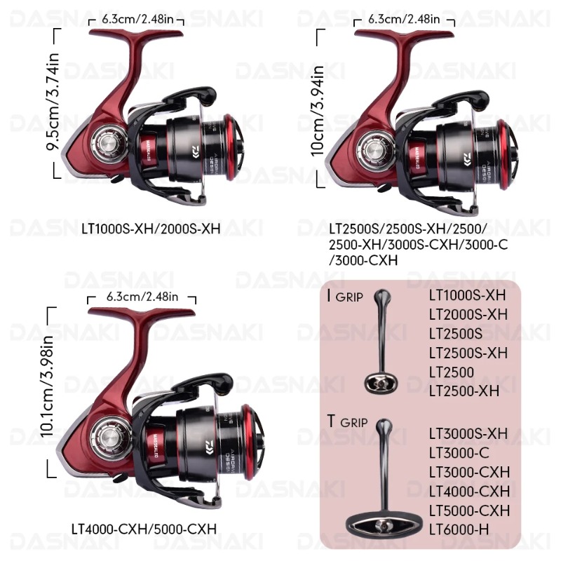 오리지널 다이와 낚시 스피닝 릴 CS LT 1000-6 - Daiwa Reel Fuego 리뷰 및 가격