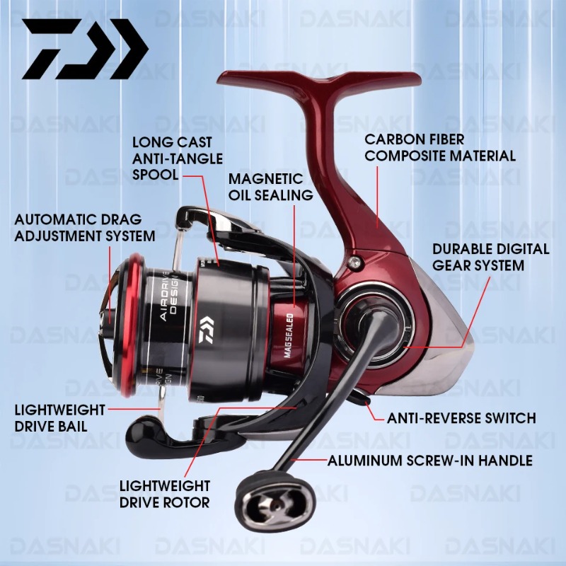 오리지널 다이와 낚시 스피닝 릴 CS LT 1000-6 - Daiwa Reel Fuego 리뷰 및 가격